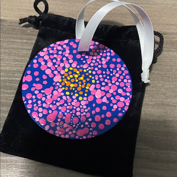 Colorful Hand-Painted Ornament - Picture 3 of 5